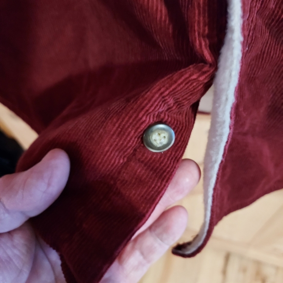 Expeditions By Wrangler, Brushed Corduroy Coat, Fleece Lined Men's, Long Sleeve. - Picture 12 of 12